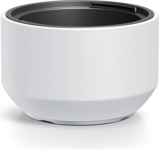 Květináč s vložkou 29,8 cm bílý – moderní plastový obal na rostliny