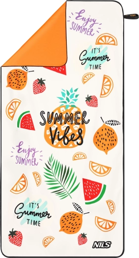 Rychleschnoucí ručník z mikrovlákna NILS Camp Summer