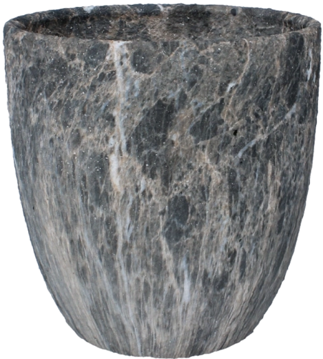 Keramický obal na květináč s efektem mramoru 26 × 26 × 27 cm