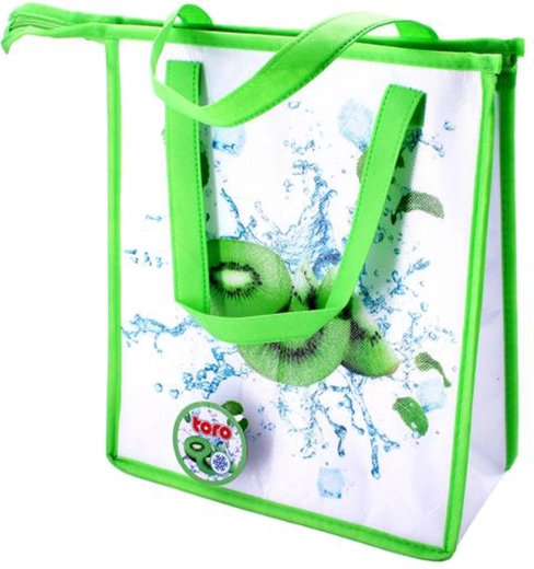 Termotaška na zip TORO kiwi 32 × 27 × 13 cm
