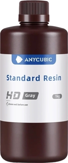 Anycubic standard resin hd šedá 1 kg