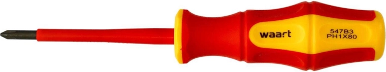 Izolovaný křížový šroubovák PH1 × 80 mm VDE