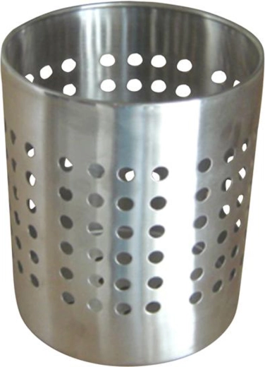 Nerezový stojan a odkapávač na příbory 12 × 14,5 cm