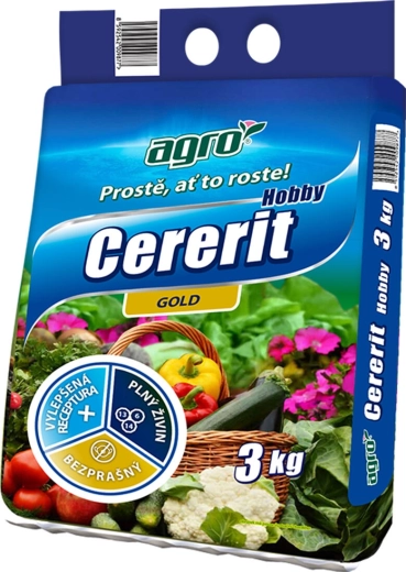 Cererit Hobby Gold bezchloridové hnojivo 3 kg AGRO