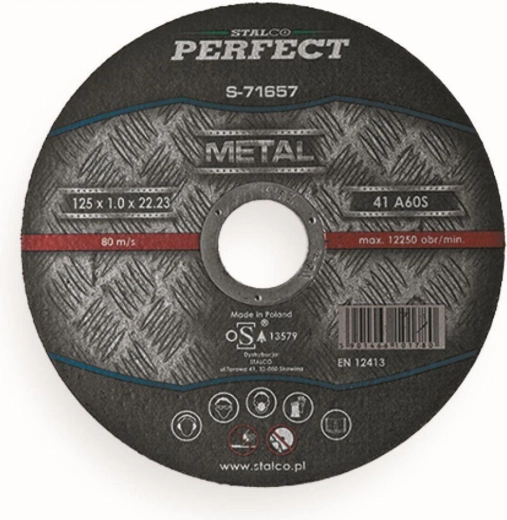 Řezný kotouč na ocel a nerez 300 × 3,0 × 32,23 mm STALCO