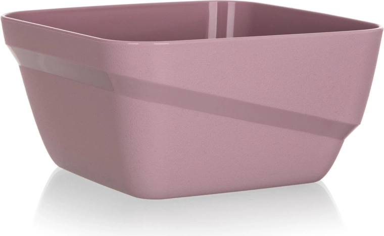Plastová miska Culinaria 0,6 l, růžová, 11,5 × 11,5 cm