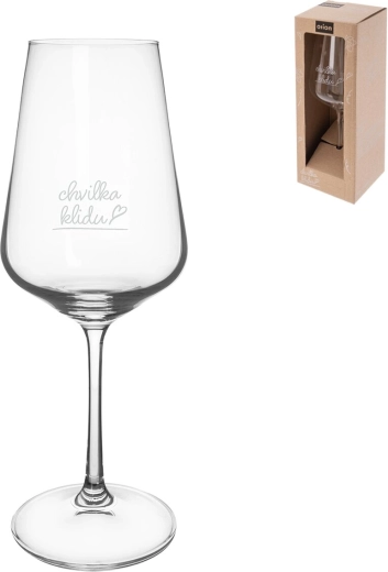 Sklenice na víno Chvilka klidu 0,45 l