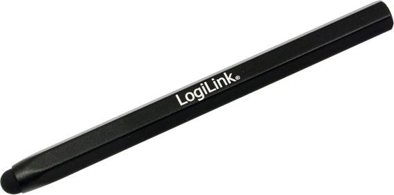 LogiLink stylus s gumovou koncovkou pro dotykové displeje, černý