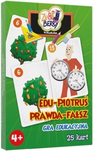 Muduko Edu Piotruś: Pravda nebo lež – karetní hra pro děti 4+