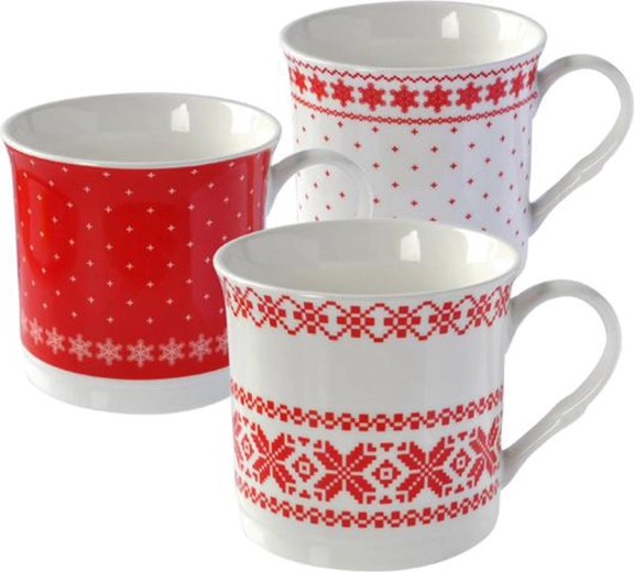 Porcelánový hrnek s norským vzorem 290 ml TORO