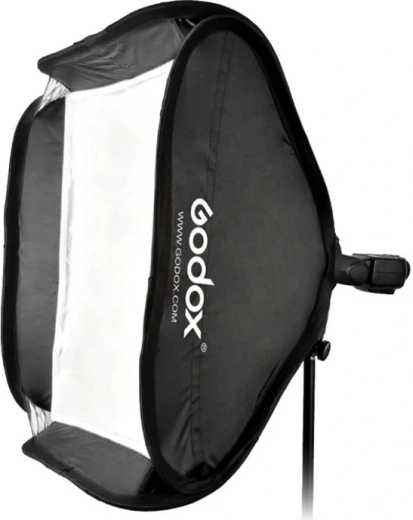 Godox skládací softbox 80 × 80 cm s držákem S a bajonetem Bowens
