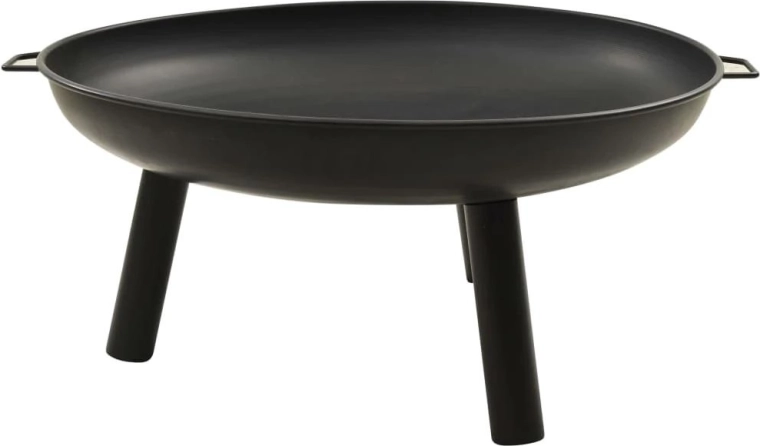 zahradní ohniště kovové černé