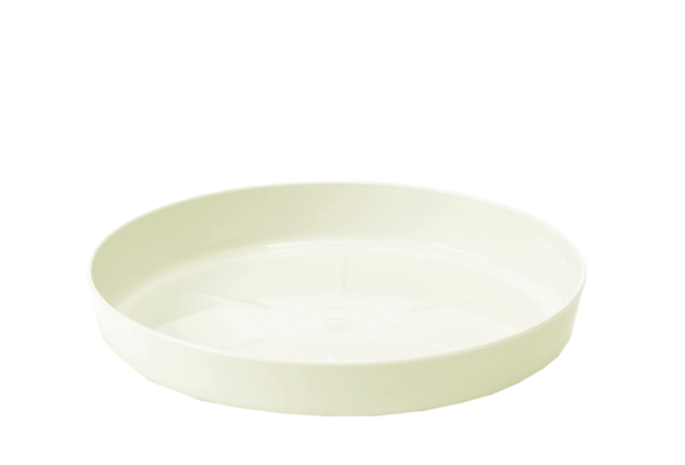 Podstavec pod květináč Lamela krémový 28 cm