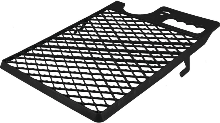 Mřížka pro malířský váleček 21 × 31 cm, černá plastová s rukojetí