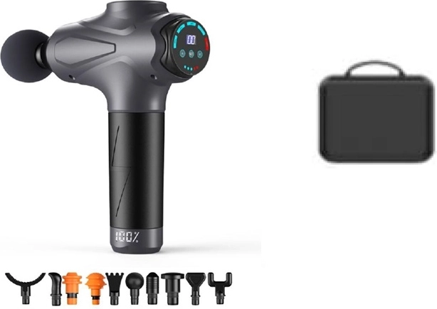 masážní pistole BodyBeat Flex střední – 13 nástavců