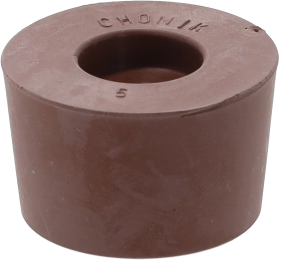 Gumový korek s otvorem pro kvasnou zátku 54 l