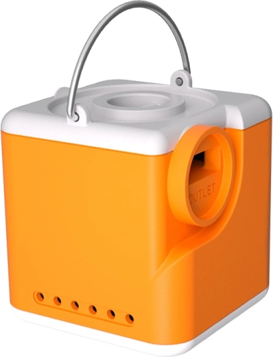 Flextail Nano Pump 5C1 přenosná pumpa 3v1 oranžová