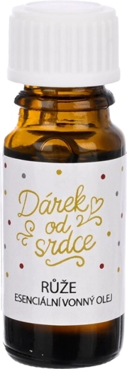 Vonný olej dárek od srdce – růže 10 ml