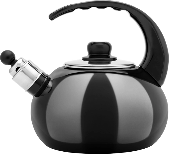 Smaltovaný čajník 2,5 l černý