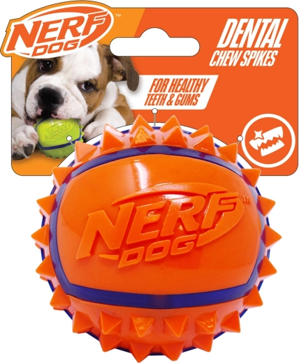 Nerf Dog spiky míček pro psy 9 cm