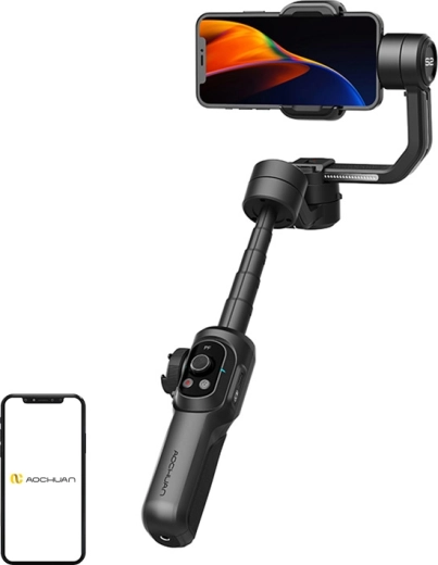 AOCHUAN Smart S2 stabilizátor pro mobil (černý)