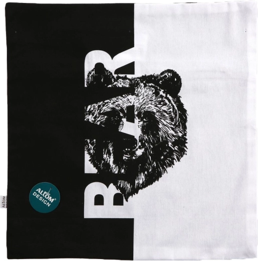 Dekorační povlak na polštář 40 × 40 cm divoká zvířata Bear