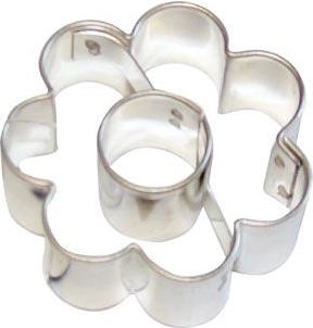 Vykrajovátko na cukroví květ s kolečkem