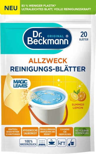 Univerzální čisticí ubrousky s vůní Summer Lemon 20 ks