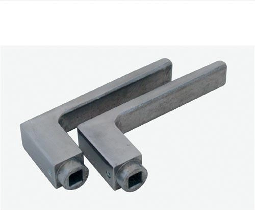 Dveřní klika koridorová z hliníku