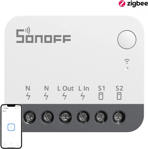 Chytrý minipřepínač Zigbee Sonoff ZBMINIR2