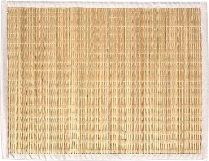 Přírodní prostírání z trávy a juty 40 × 35 cm