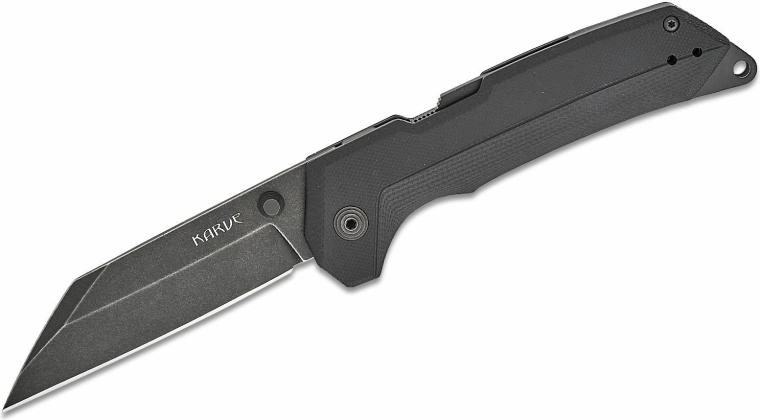 Cold Steel Karve zavírací nůž 9,5 cm, černý, G10, spona