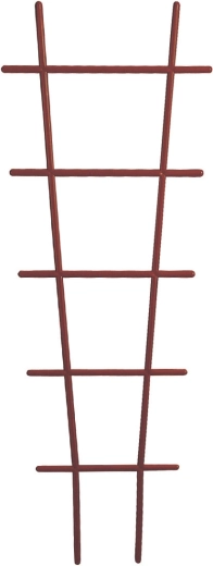 Podpěra pro popínavé rostliny žebřík 50 cm hnědá