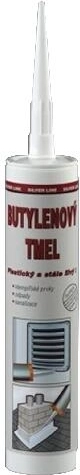 Butilenový stavební tmel SILVER LINE, bílý, 310 ml