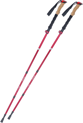Skládací trekingové hole Sportwell s flip lock zámkem