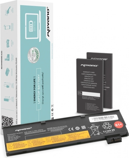 Movano baterie pro Lenovo ThinkPad T470 a T570 4400 mAh (47 Wh)