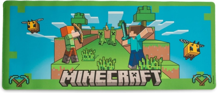Herní podložka pod myš MINECRAFT 80 × 35 cm