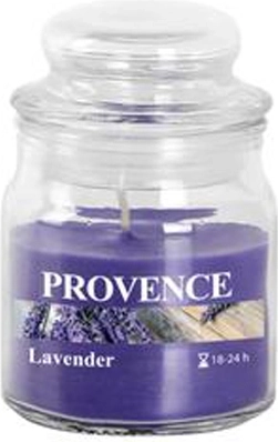 Vonná svíčka ve skle Provence levandule 24 hodin