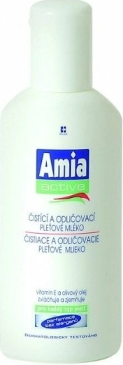 Amia Active čisticí a odličovací pleťové mléko 200 ml