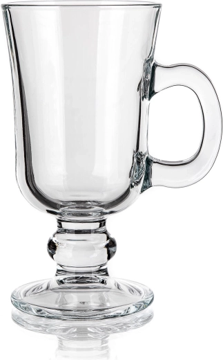 Sklenice na irish coffee s uchem 280 ml, sada 2 ks