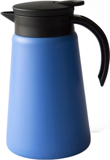 Termokonvice 1 l z nerezové oceli s plastovým víčkem a pákovým uzávěrem