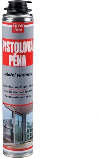 Pistolová montážní pěna SILVER LINE 750 ml