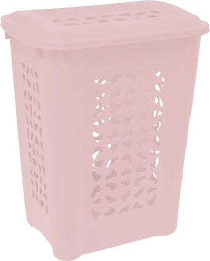 Koš na prádlo Nordic pink 60 l