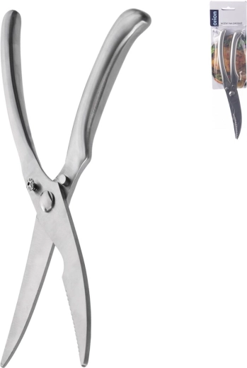 Nerezové kuchyňské nůžky na drůbež 25 cm