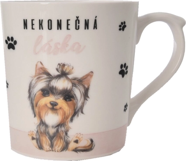 Keramický hrnek Nekonečná láska – pes 550 ml