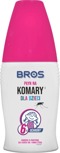 Bros jemný repelent proti komárům pro děti 50 ml
