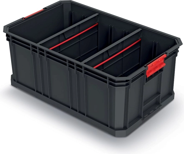 Modulární přepravní box s přepážkami 520 × 329 × 210 mm