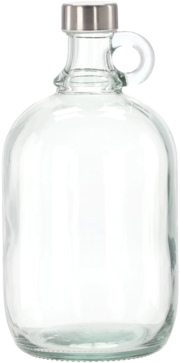 Skleněný demižon s uchem 3 l se šroubovacím uzávěrem