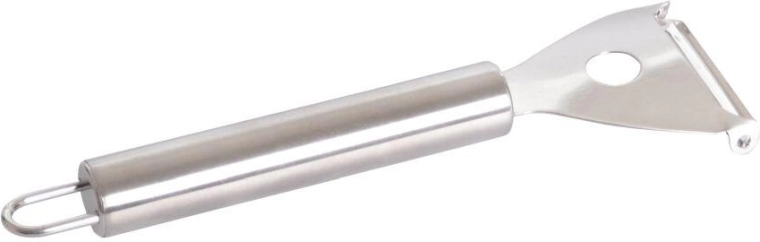 Nerezová kuchyňská škrabka s příčnou čepelí 17,5 cm