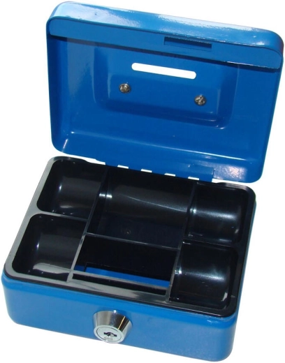 Příruční pokladna 125 × 95 × 60 mm